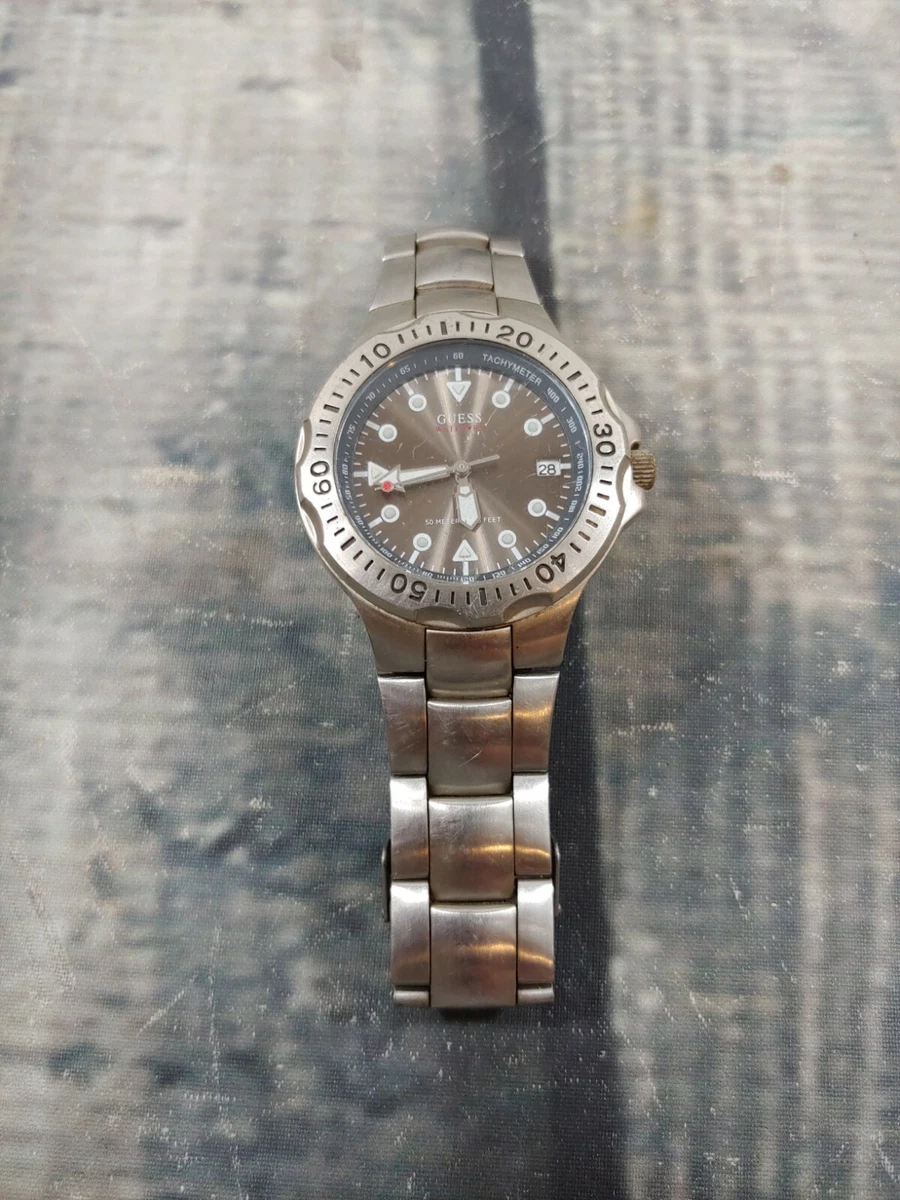 Guess waterpro watch deals 50 meters 165 feet
