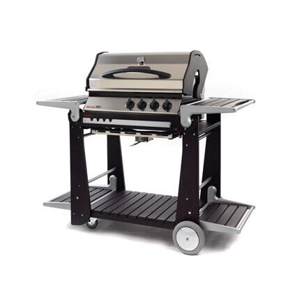 DOLCEVITA BBQ a gas EGO con cappa forno in acciaio e carrello in frassino - Imagen 1 de 1