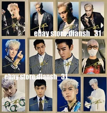 BIGBANG T.O.P Autographed Signed Photo K-POP Collection 4*6 #Limited Photograph