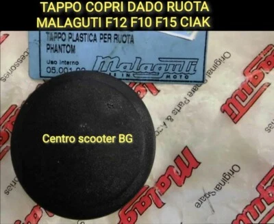 MALAGUTI ORIGINALE TAPPO COPRI DADO RUOTA POSTERIORE MALAGUTI F12 F12R F10 F15 CIAK CROSSER