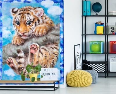 3D Baby Tiger C3396 Tapete Wandbild Fototapete Kayomi Harai Amy 2023