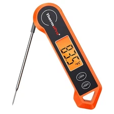 ThermoPro TP19H Digital Meat Thermometer for Cooking with Ambidextrous Backlit a