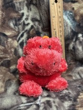 Russ Berrie Luvvies Red Dragon JOHN 5" Plush Bean Bag 39604 stuffed