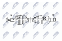 NTY Antriebswelle NPW-ME-061 FüR MERCEDES-BENZ