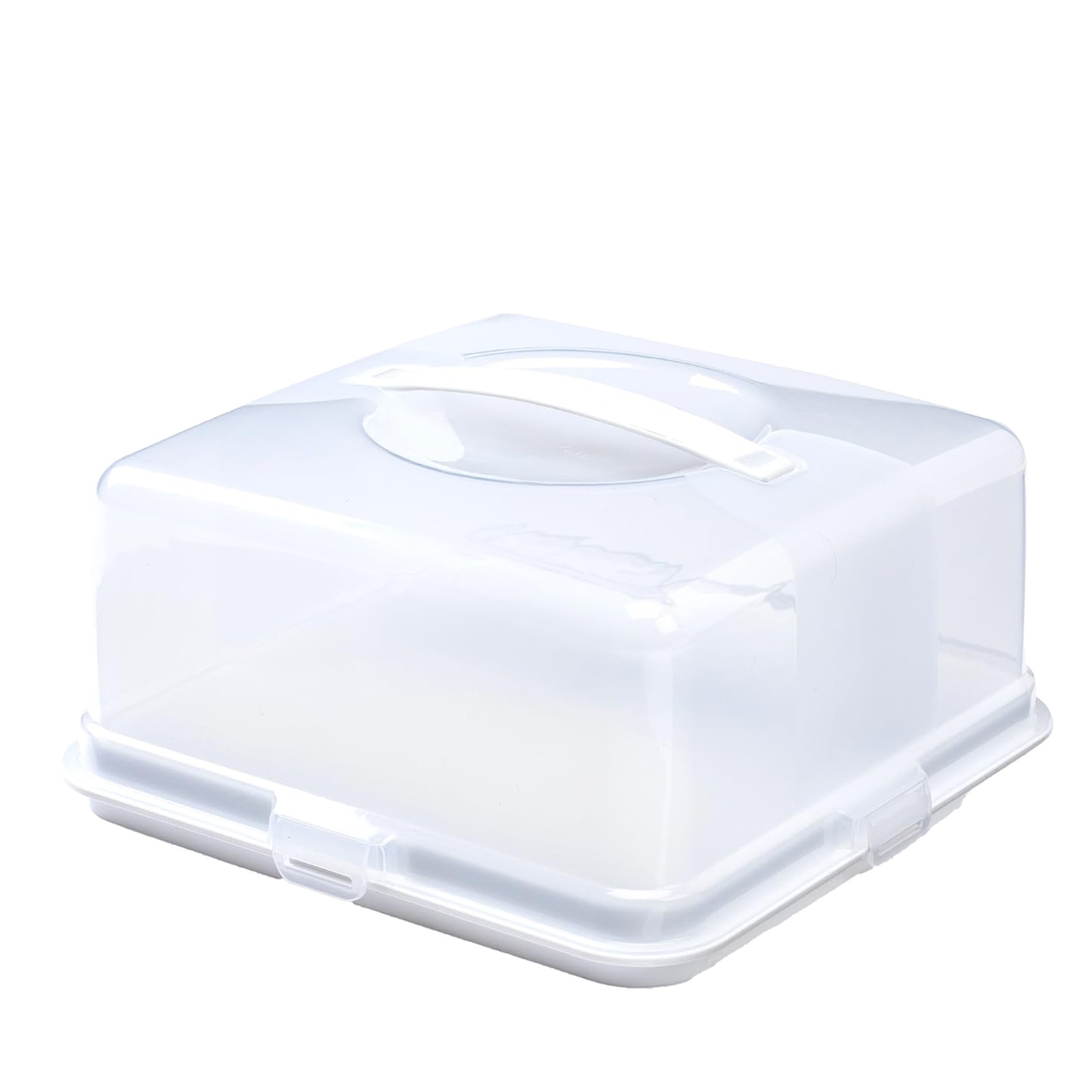 Whitefurze Clear Square Cake Box  : 33X16.5cm - Image 5