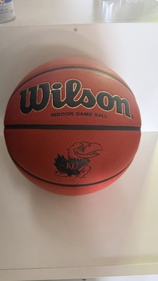 Wilson NCAA 29.5'' Solution Game Ball - Ku Jayhawks B0700