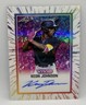 2025 Leaf Vivid Baseball Keon Johnson BA-KJ1 White Auto 2/5