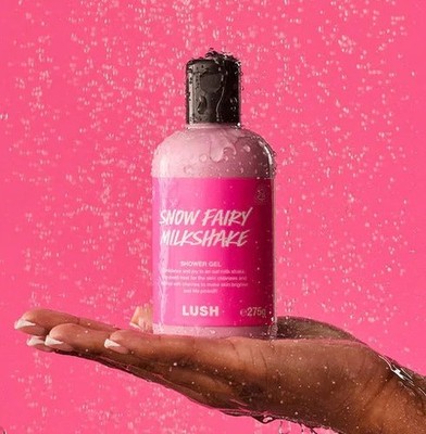 Lush Snow Fairy Milkshake Shower Gel 8.4 floz