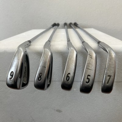 Titleist AP2 714 Forged Eisensatz 5-6-7-8-9 mit Flex-R Stahl-Schaft