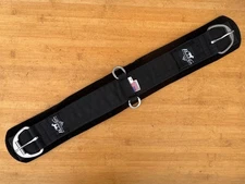 PROFESSIONAL'S CHOICE Black Neoprene Western Horse Cinch Girth ~30"