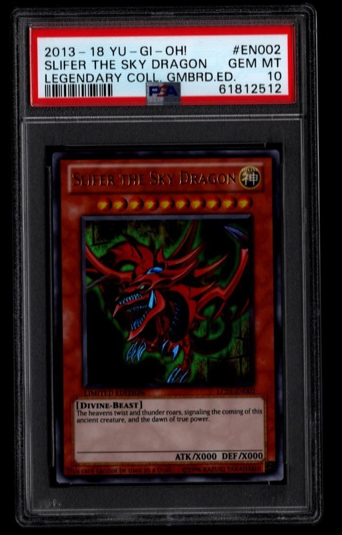 Slifer The Sky Dragon Yu-Gi-Oh! TCG Professional Sports
