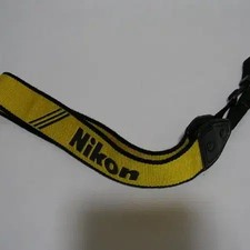 Nikon Camera Belt Yellow - Made in Korea, Lightly Used