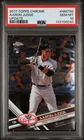 2017 Topps Chrome Update Aaron Judge Rookie #HMT50 PSA 10