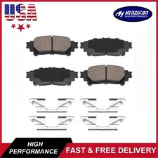 Rear Ceramic Brake Pads Set for Toyota Sienna Highlander IS250 RX350 IS300 GS350