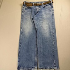 Blue Faded Carhartt Jeans