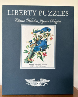 Puzzle in legno LIBERTY BLUE JAY JOHN JAMES AUDUBON 318 pezzi