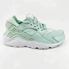Nike Huarache Run SE (GS) Igloo Green Kids 4.5 Womens 6 Youth Running Sneakers