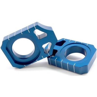 Works Connection Elite Axle Blocks - Blue 17-280
