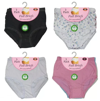 HH-COLLECTION 3-12 Ladies Mama Briefs High Waist Cotton Underwear Maternity Knicker Soft 10-24