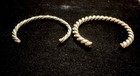 2- 7” Argentium Silver 93.5% Navajo, Heavy, Cuff , Bracelets. 76.6 G — photo 2