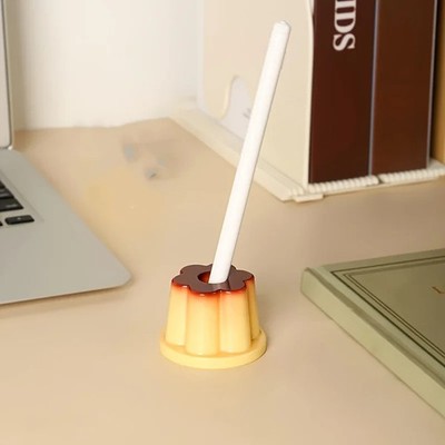Niedlicher Puddingform Stifthalter Schreibtisch Organizer Kunststoff