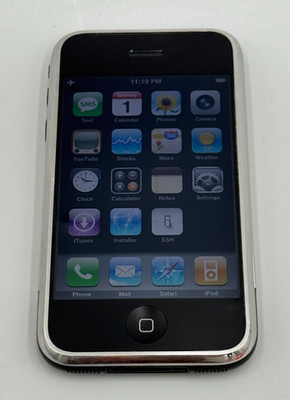 Original Apple iPhone A1203 Version 1.1.2 2G 8GB 1st Generation AT&T ONLY B