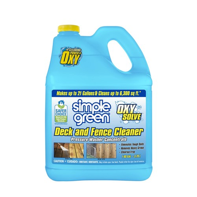 #ad Simple Green Oxy Solve Deck Fence Pressure Washer Cleaner 128 Fl Oz Unscented $39.66