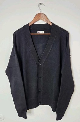 Fila Baseline Cardigan Black Size L LU43E980