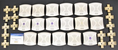 Lot of (17) Aruba Networks AP-105 802.11n Dual Band Wireless Access Points