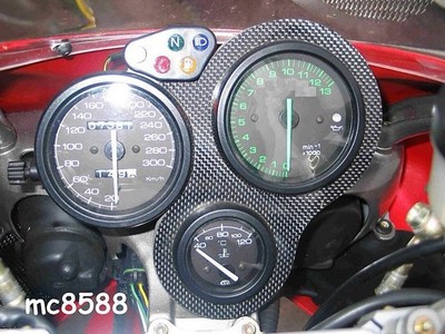 Ducati Carbon Cockpit Blende Cover 748, 916, 996, 998 NEU!!!