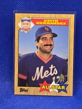 1987 Topps - All-Star Keith Hernandez #595 Tiffany