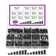 400 Pcs Nylon Electrical Outlet Spacers, ABS Round Spacers  Standoffs, Non-Thre