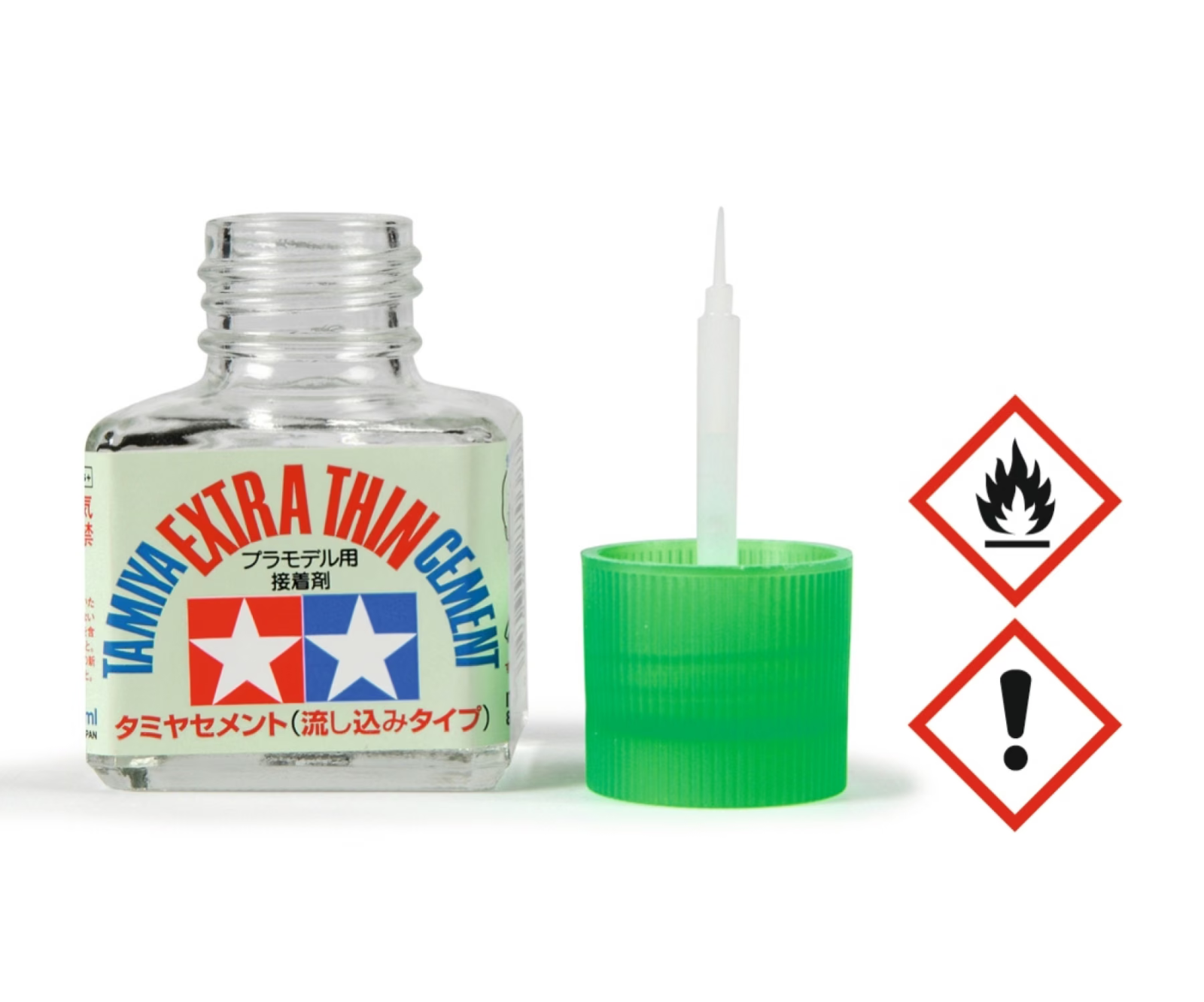 TAMIYA 87038 40 ml Extra Thin Plastik Modellbau Kleber extra dünn - Bild 2