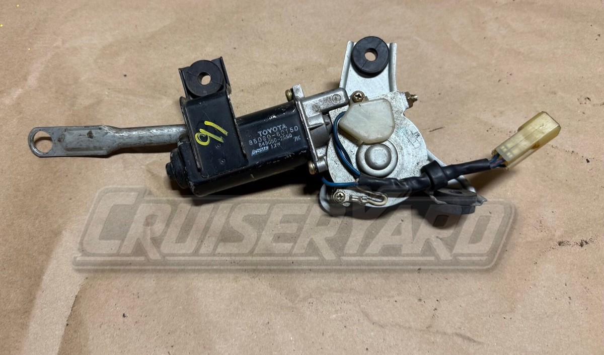 Toyota Land Cruiser 91-92 FJ80 OEM Rear Wiper Motor Assembly 85080