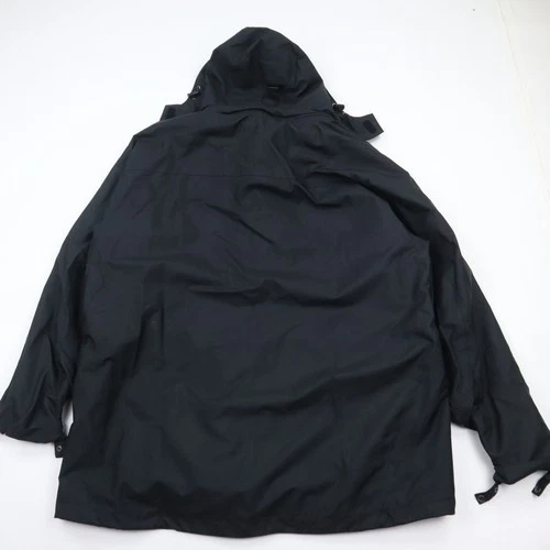 Acura Team Penske Stormtech Rain Jacket Mens XL Black Waterproof Removable Hood image 9