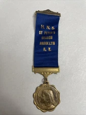 HNS ST PETER’S BRANCH BROOKLYN N.Y MEDAL