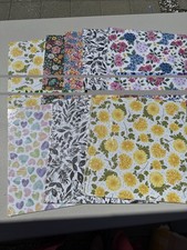 Stampin Up 12 x12 Retired Paper Mega Lot 8 Packs Brand New Sealed Designer