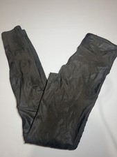 SPANX Faux Leather Leggings Excellent Condition Size Small