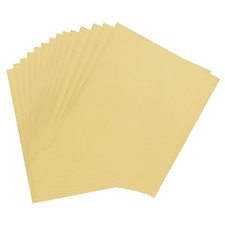 11.4"x8.3" Hot Foil Paper Hot Stamping Transfer Paper, Sheet of 30 Matte Gold