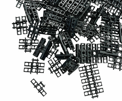 LEGO  50x Kettenglied (3873) schwarz Link Raupe Bagger Tread Technik Kette