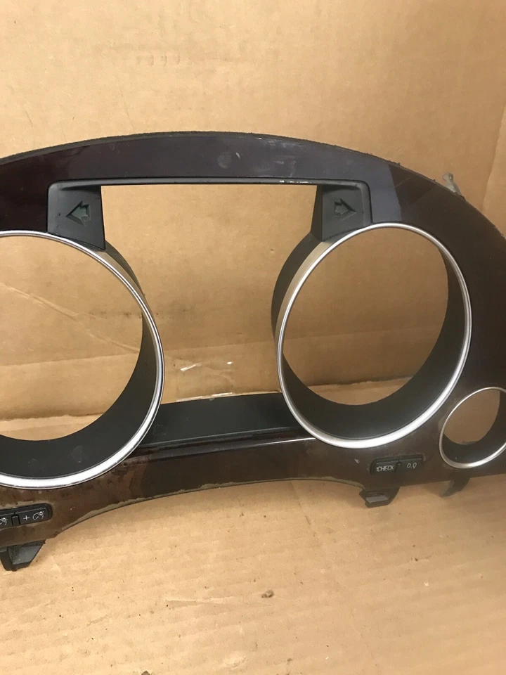 AUDI A8 A8L QUATTRO D3 2004-2009 CALIBRE TABLERO MADERA MOLDURA PANEL OEM Foto 4 de 4