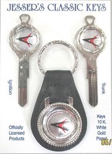 1958 Forward Look Chrysler White Gold Deluxe Classic Keys Set Dodge Plymouth 1958 Forward Look Chrysler White Gold Deluxe Classic Keys Set Dodge Plymouth