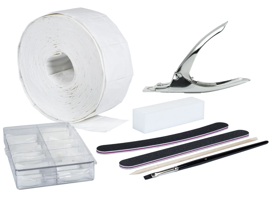 XXL Nagelstudio Farb UV Gel STARTER SET En Vogue Nail Art Einsteiger French Mani - Bild 4 von 4