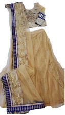 Lehenga Choli Dupatta Beautiful Embroidered Bollywood Party Wear Ready to wear