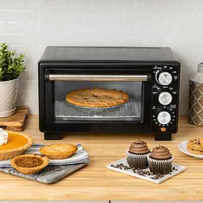 Brand New Oster 4 Slice Countertop Convection Toaster Oven – Matte