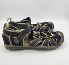KEEN Newport H2 Waterproof Sport Sandals Youth Kids Size 2 Black Green Unisex