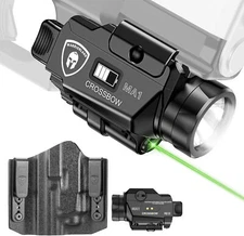 Universal Light Laser Combo with M&P 9mm 4.0/4.25 OWB Holster,Green Beam& Light