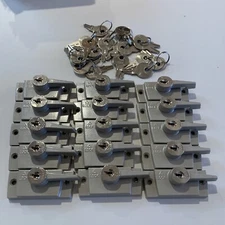 Pella Entrygard OEM Series 250 Double Single Hung Sash Keyed Key Lock Champagne