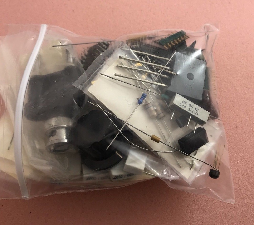 Electronic Component Parts Grab Bag Resistors / Caps / IC