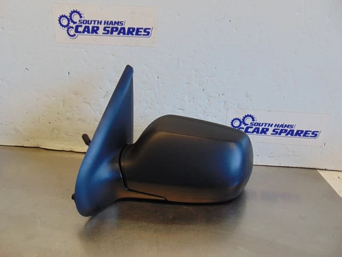 Mazda 2 Wing mirror 02-07 mk1 Passenger left manual Door Matt black 3M7117E715CD